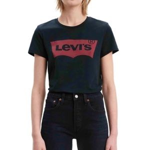 Levi’s Logo Cropped Tee NWT